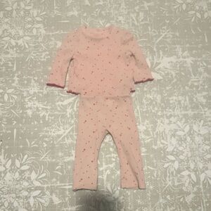 Cat & Jack Pink Kids Matching Set